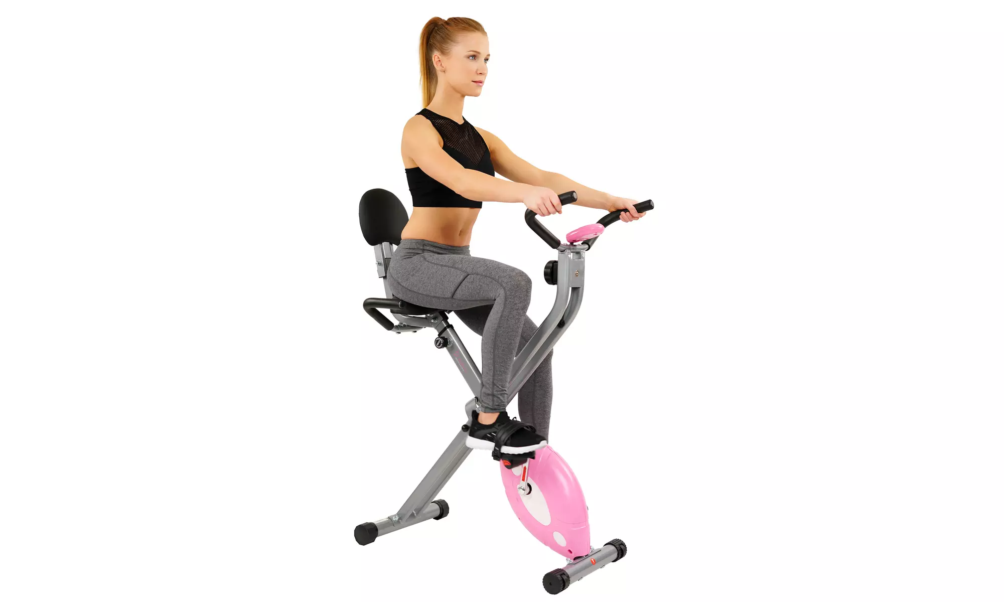 Magnetic Folding Recumbent Bike Exercise Bike, 220lb Capacity - SF-RB1117 - Primary Image