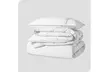 Bare Home 100% Organic Cotton Duvet Cover Set - Crisp Percale Weave - Second Medium