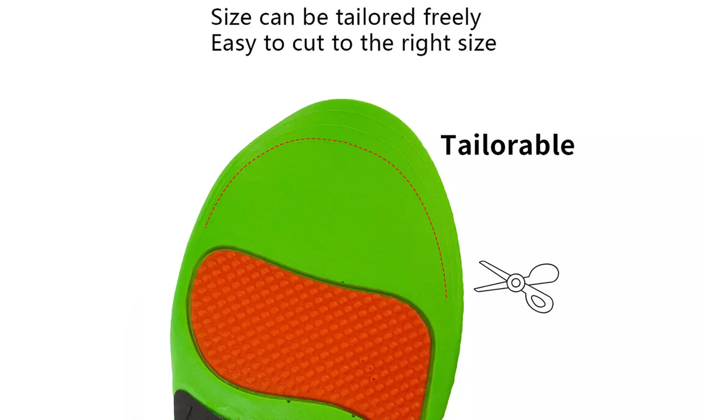 Orthopedic Insoles for Adult Shoes Flat Foot Arch Support Orthotic Pads