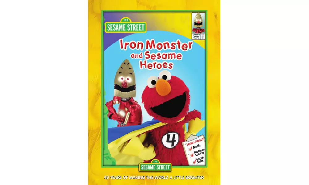 Sesame Street: Iron Monster and Sesame Heroes (OSLV,DVD) - Second Medium