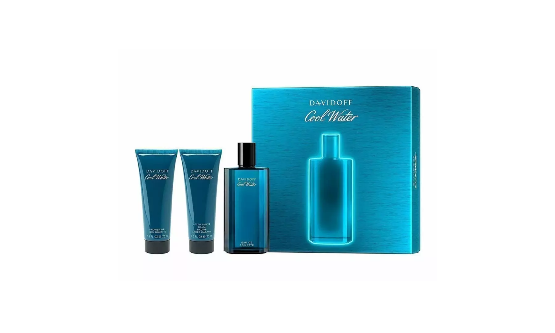 Davidoff Cool Water 3 Piece Eau de Toilette Gift Set for Men - Primary Image