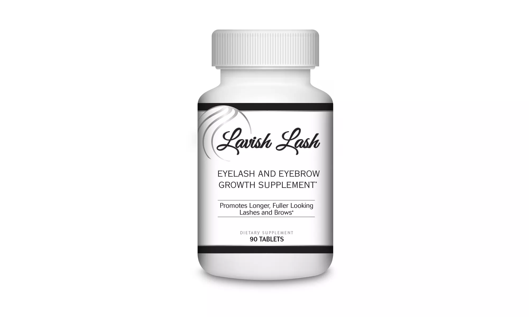 Hairgenics Lavish Lash Eyelash and Eyebrow Growth Supplement (90 ct) - Primary Image