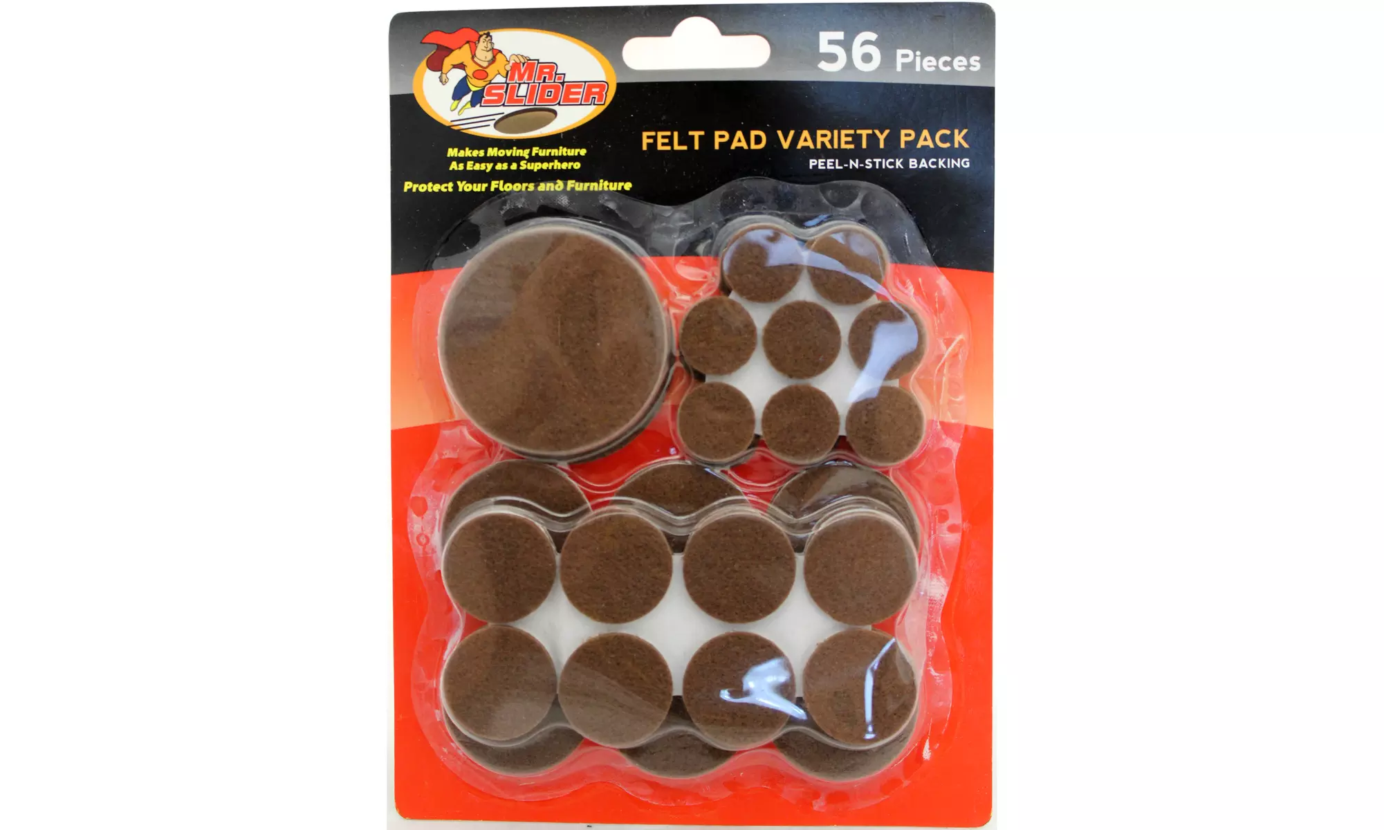 Mr. Slider Surface Protector Furniture Sliders (Assorted Sizes and Colors)