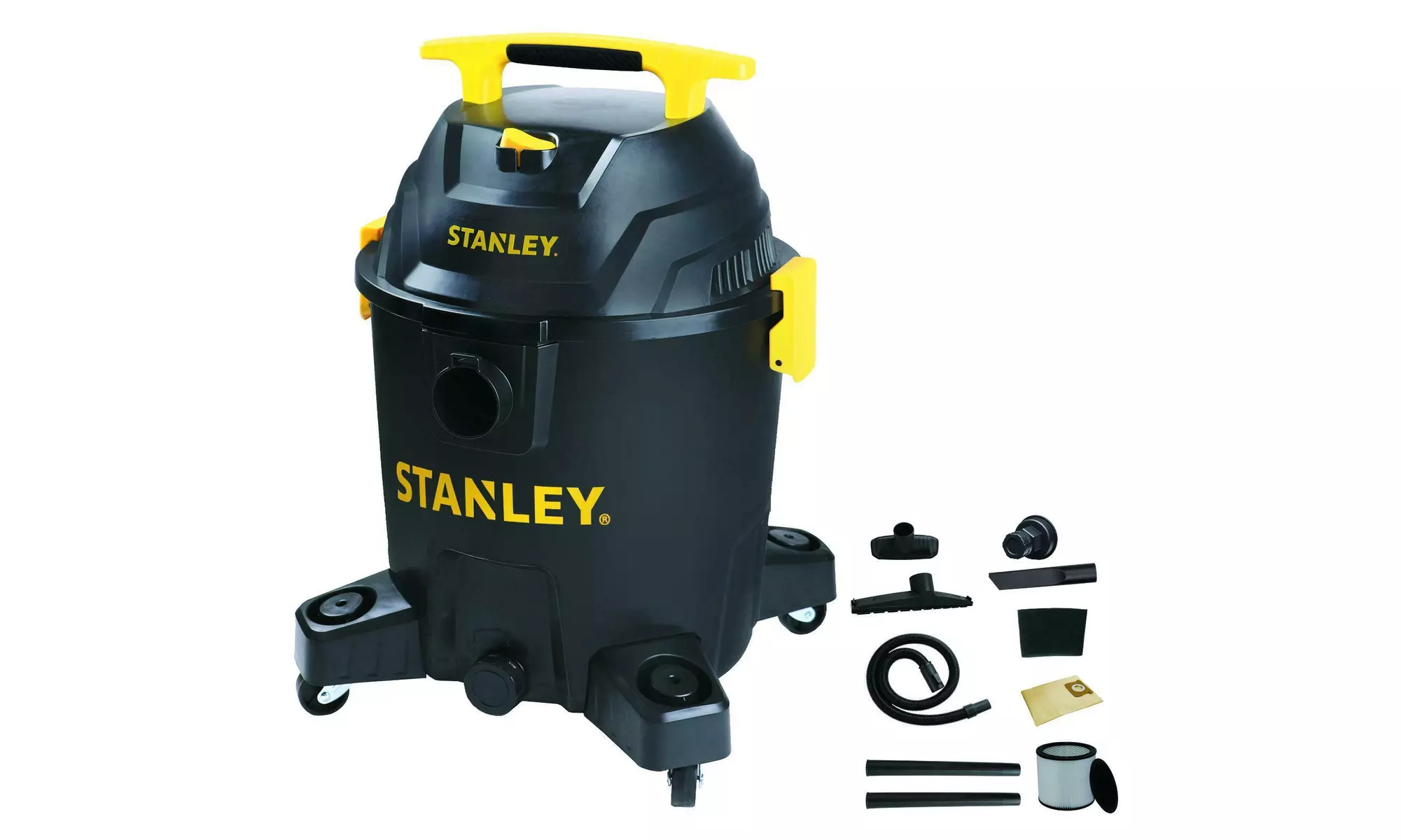 Wet Dry Vac Stanley 10 Gallon 6 Peak HP Vacuum Cleaner Portable Shop Garage Home - Primary Image