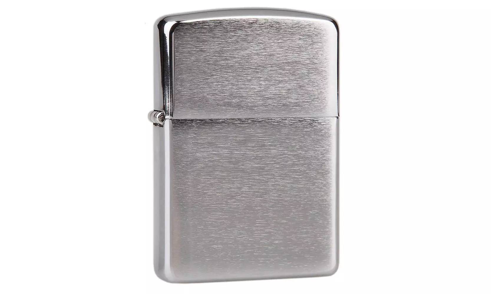 Zippo Armor Lighter, Brushed Chrome, Windproof Pocket #162 - Primary Image