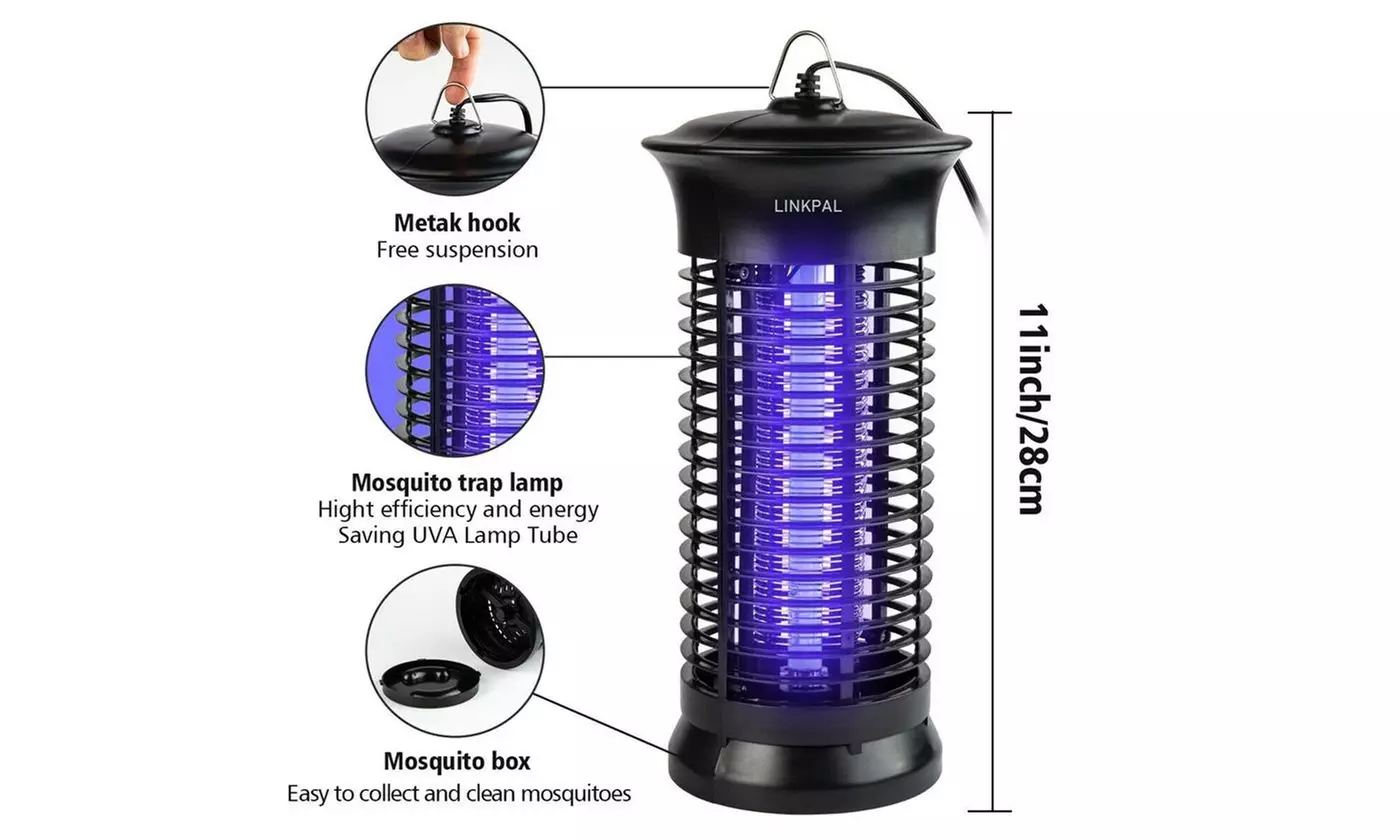 Electric Fly Bug Zapper Mosquito Insect Killer LED Light Trap Pest Control Lamp