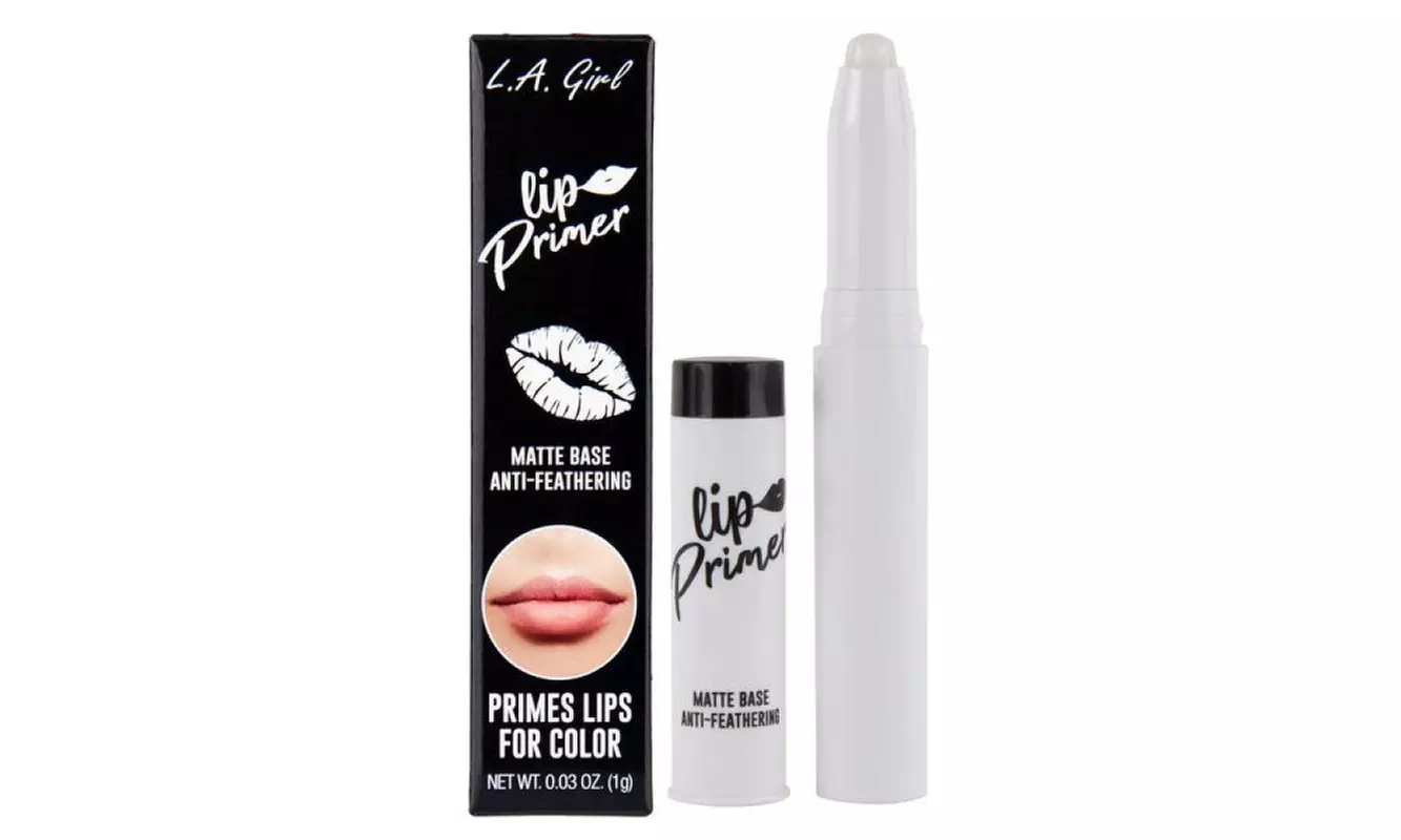 L.A. Girl Lip Care Set (Lip Primer, Lip Plumper and Lip Scrub)  - Second Medium