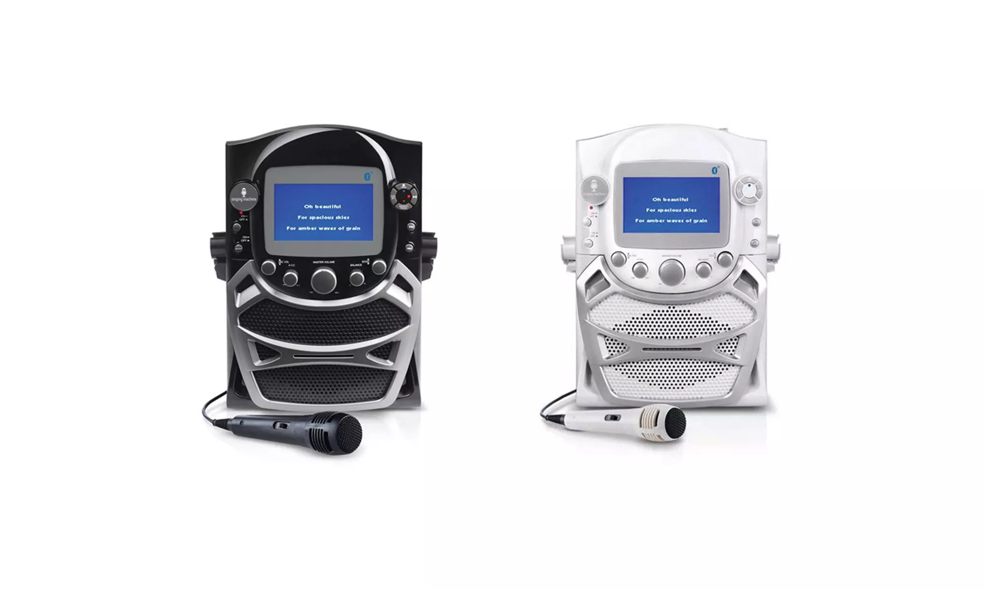 Singing Machine Stage 2 CDG Karaoke System w/ 5.5" Monitor & Microphone - Primary Image