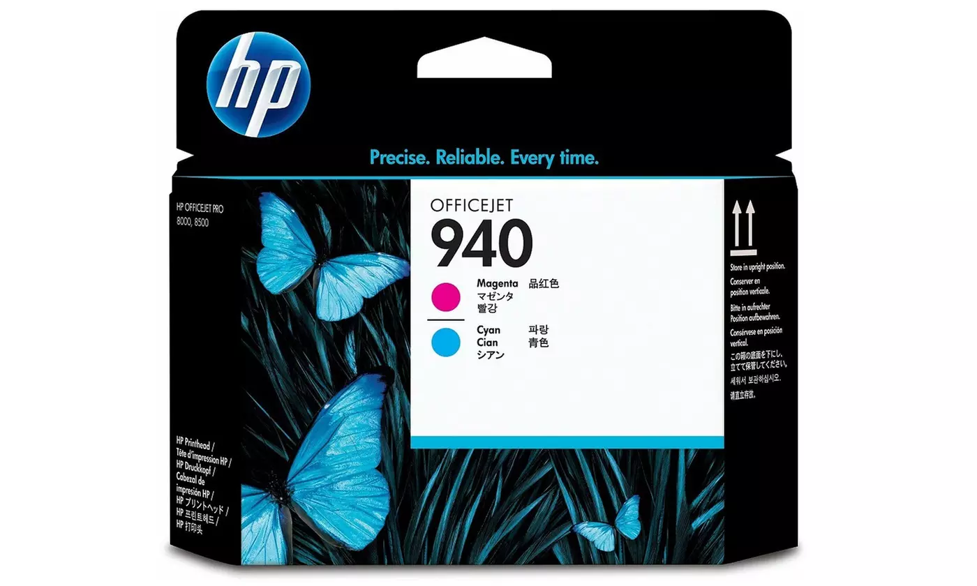 HP 940 Magenta and Cyan C4901A Officejet Printhead - Primary Image
