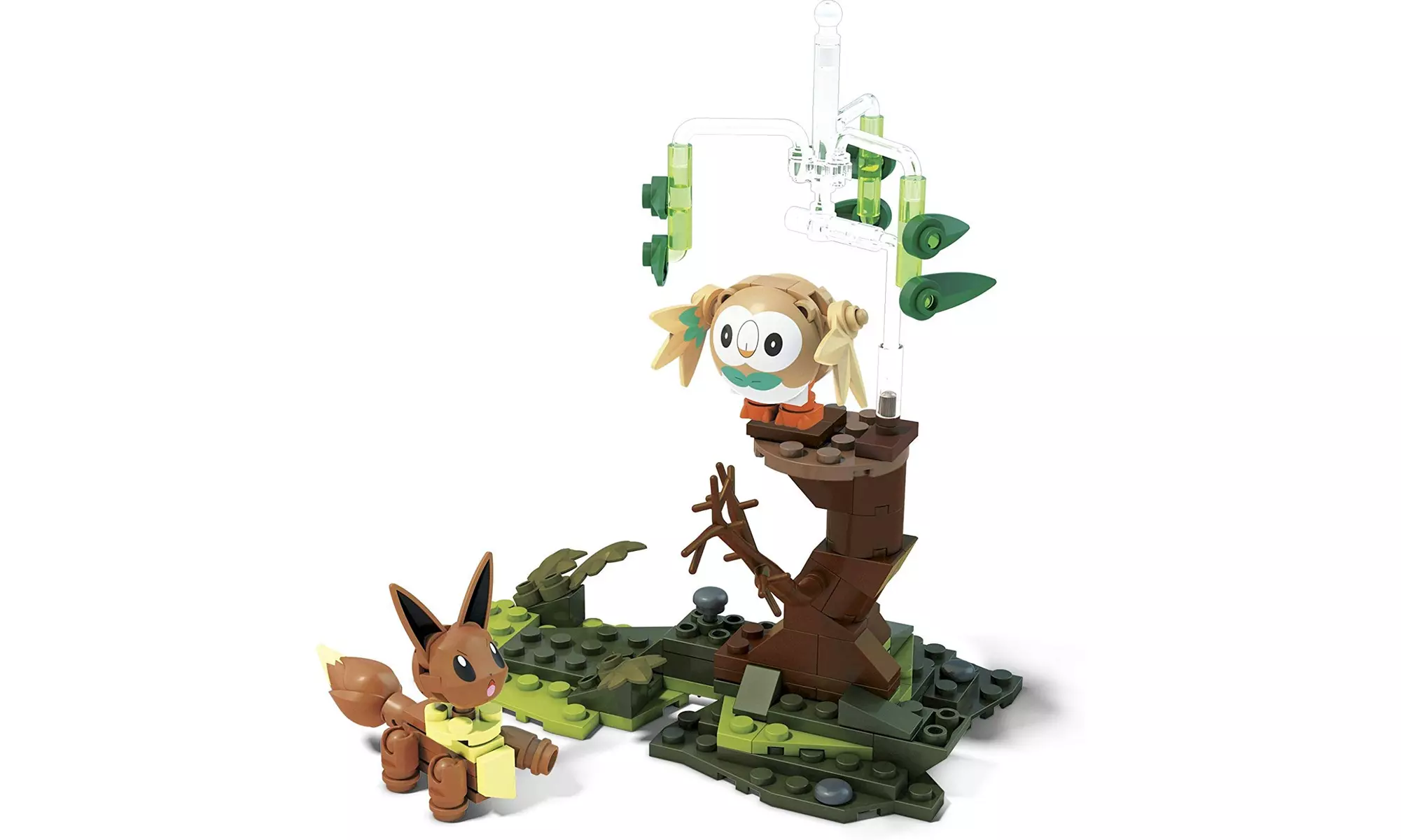 Mega Construx Pokemon Rowlet Vs. Eevee Building Set - Primary Image