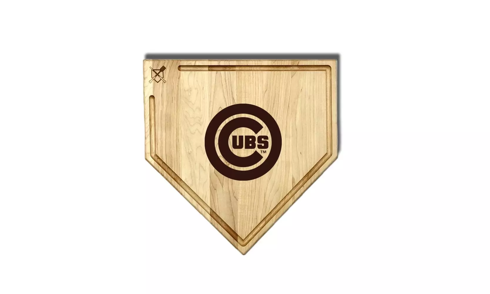 MLB 12-Inch or 17-inch Wooden Home Plate Cutting Board