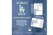 Los Angeles Dodgers Desk Calendar - Second Medium