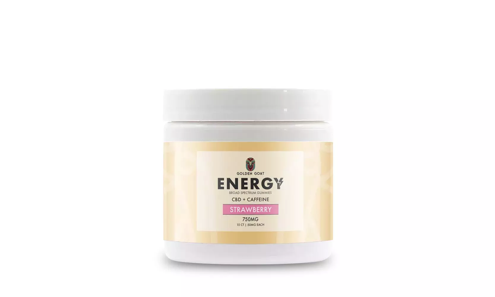 Golden Goat CBD Calm and Energy Infused Gummies