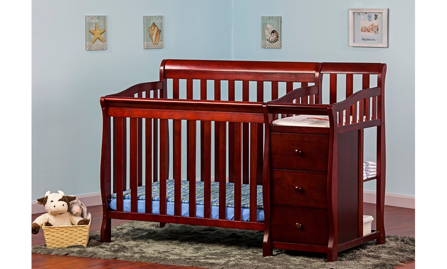 Dream On Me Jayden 4in1 Mini Convertible Crib And Changer Groupon