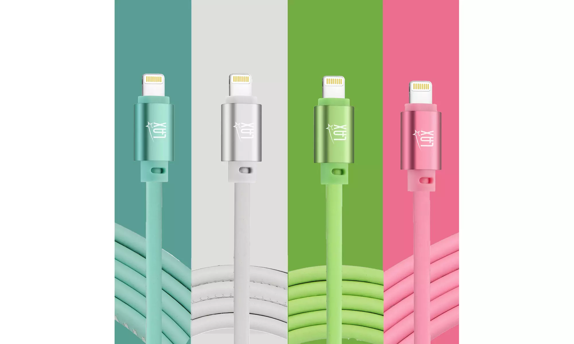 Glow in the Dark Apple MFi Certified USB to Lightning Cable