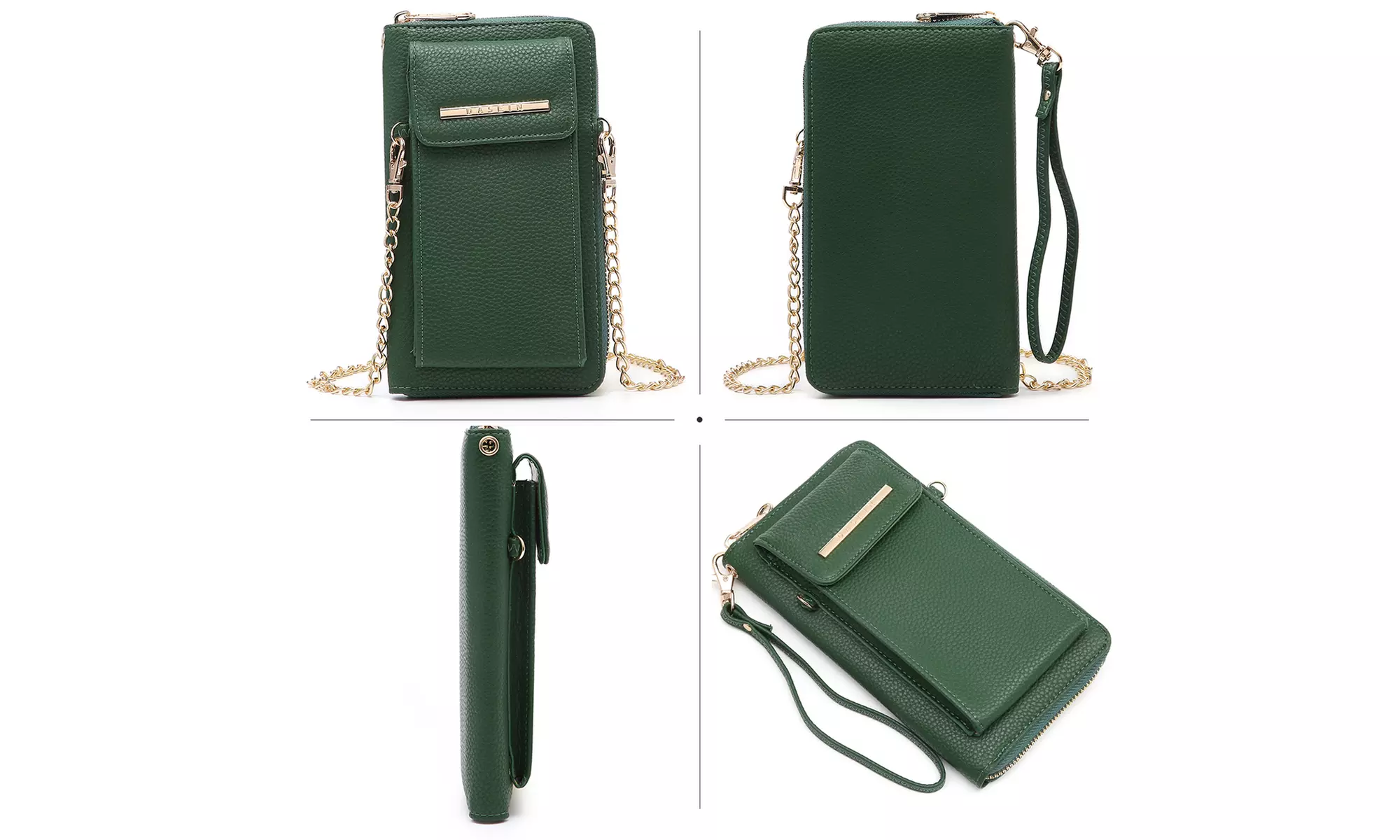 MMK collection Camila M All-In-One Crossbody Wallet, Wristlet, Organizer pouch - Primary Image