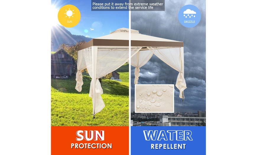 Up To 55% Off On Costway 10' X 10' Canopy Gaze... | Groupon Goods