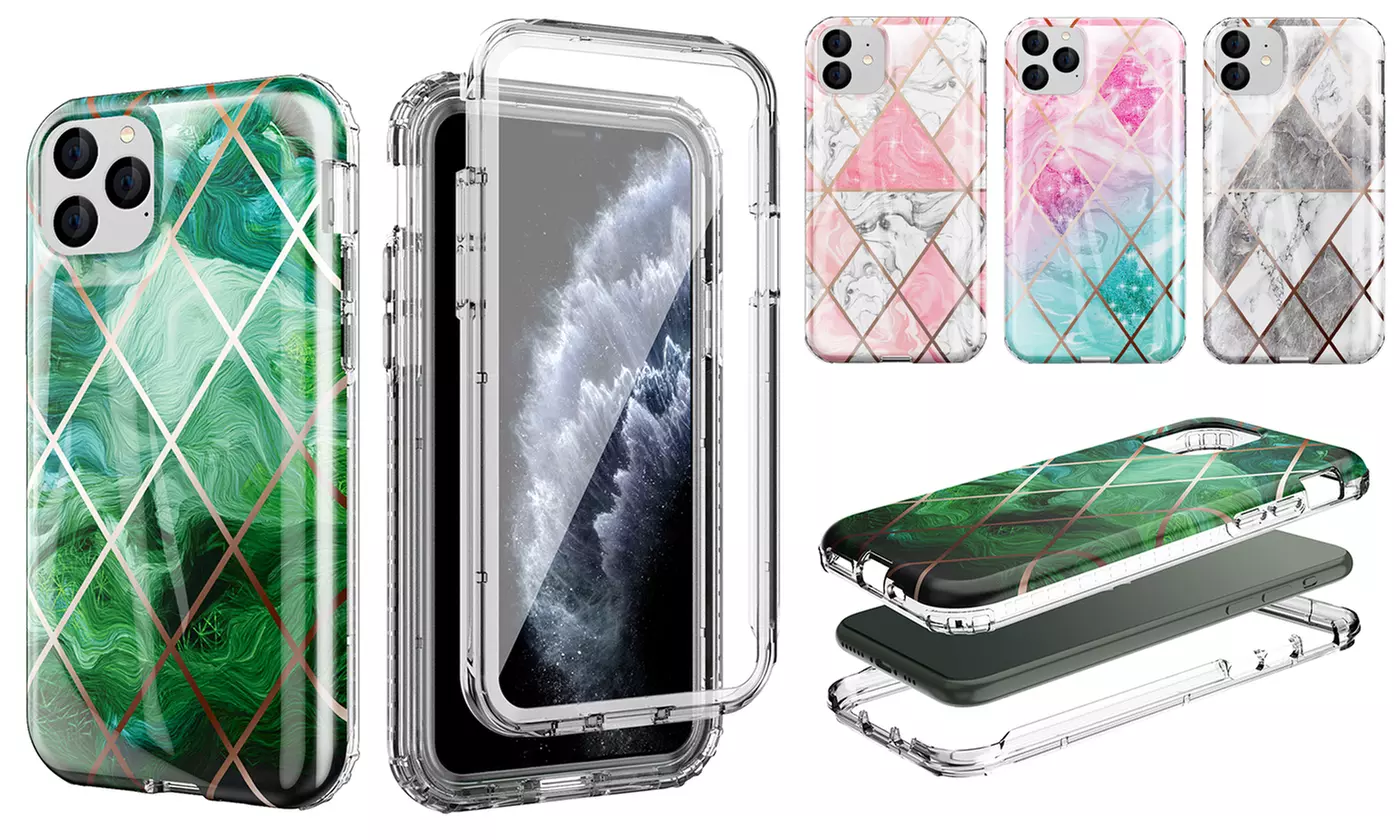 Slim Full Cover Case Shockproof Screen Protector For iPhone 11,11 Pro,11 Pro Max - Primary Image