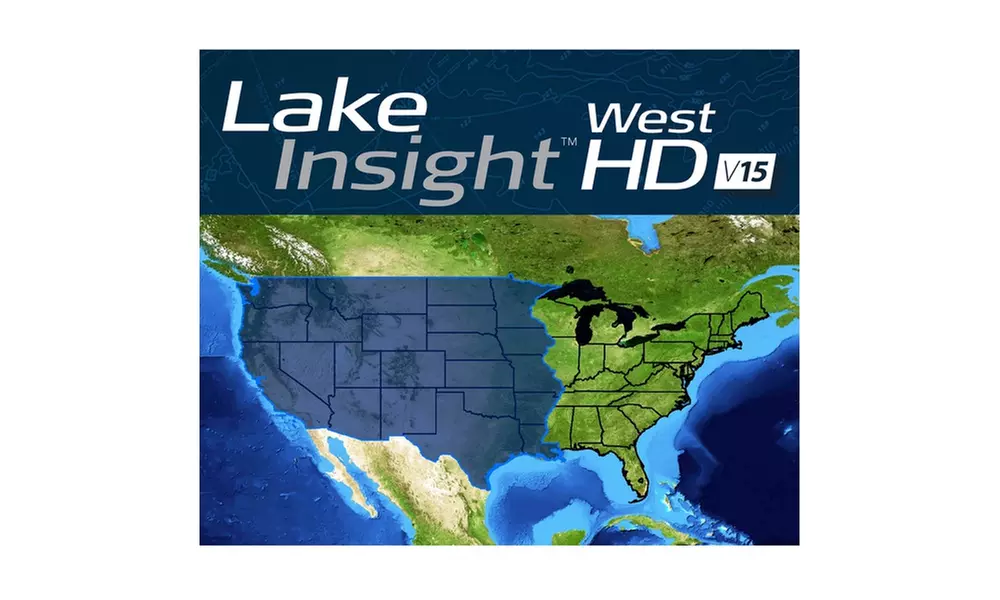 Lowrance Lake Insight HD West V15 Chart Card - Primary Image