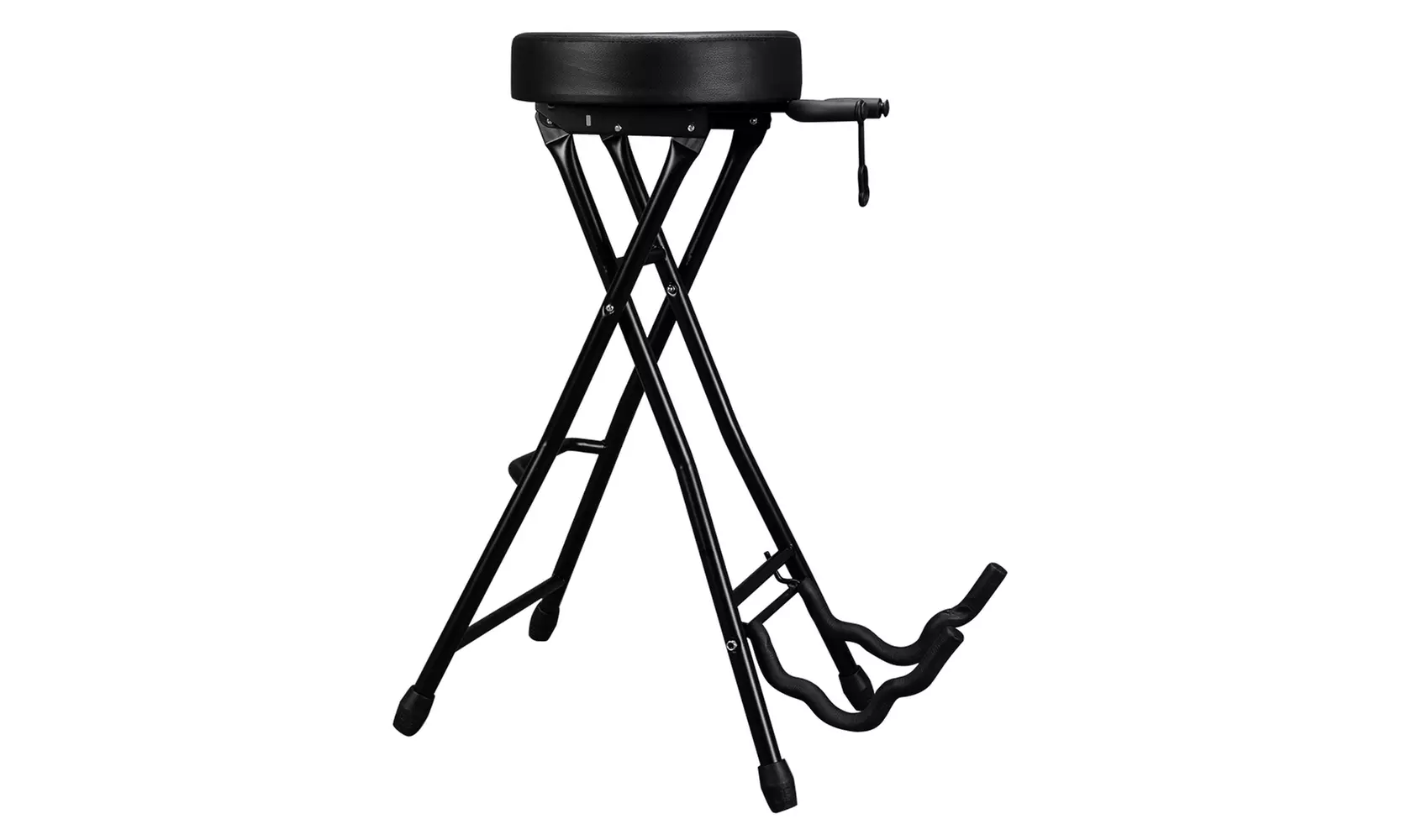 Glarry Foldable Guitar Stand Playing Stool Stand Footstool - Primary Image