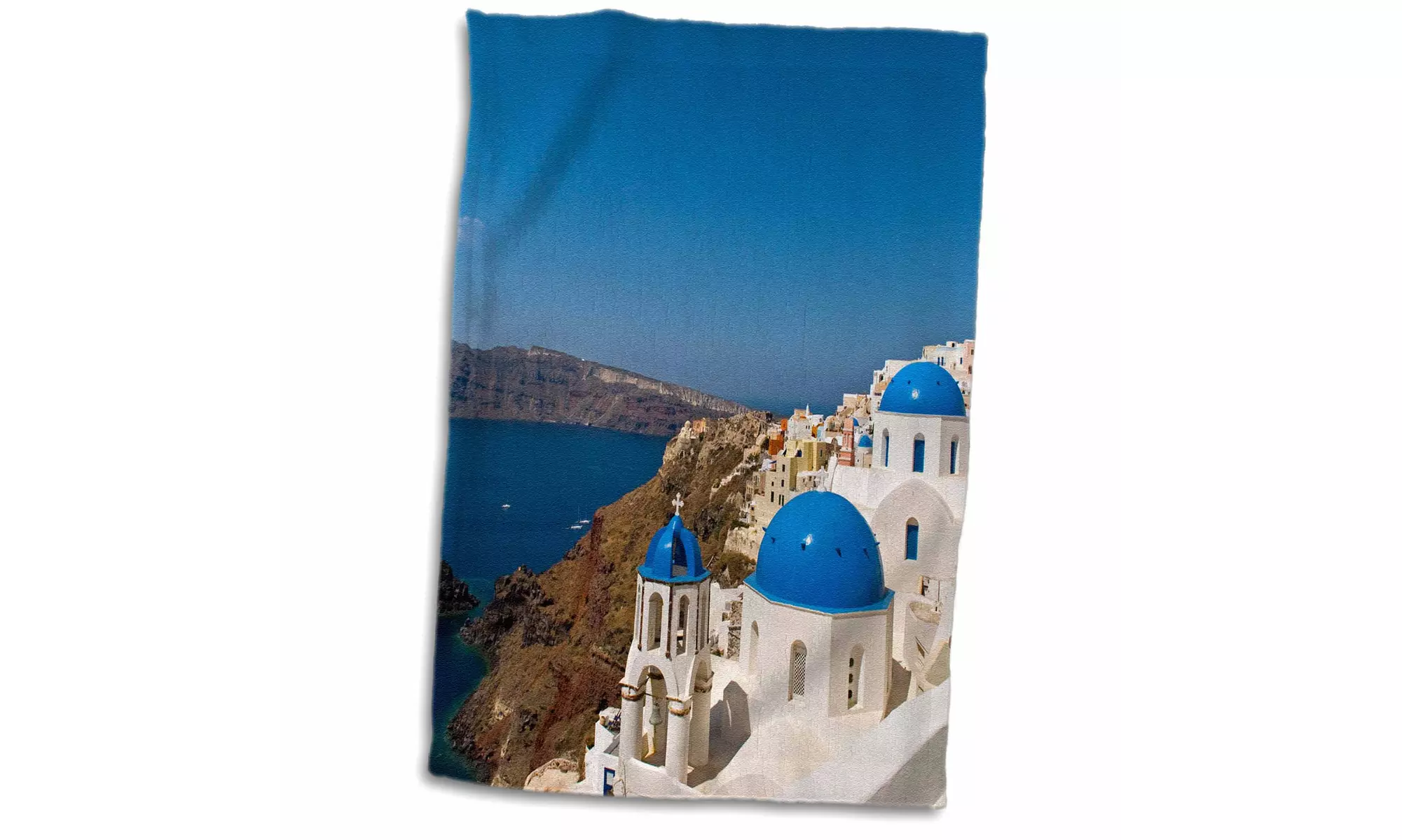  Towel - Oia on the island of Santorini, Greece - EU12 DNY0008 - David Noyes -  - Primary Image