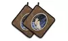 Carolines Treasures SS8395PTHD Starry Night French Bulldog Pair of Pot Holders