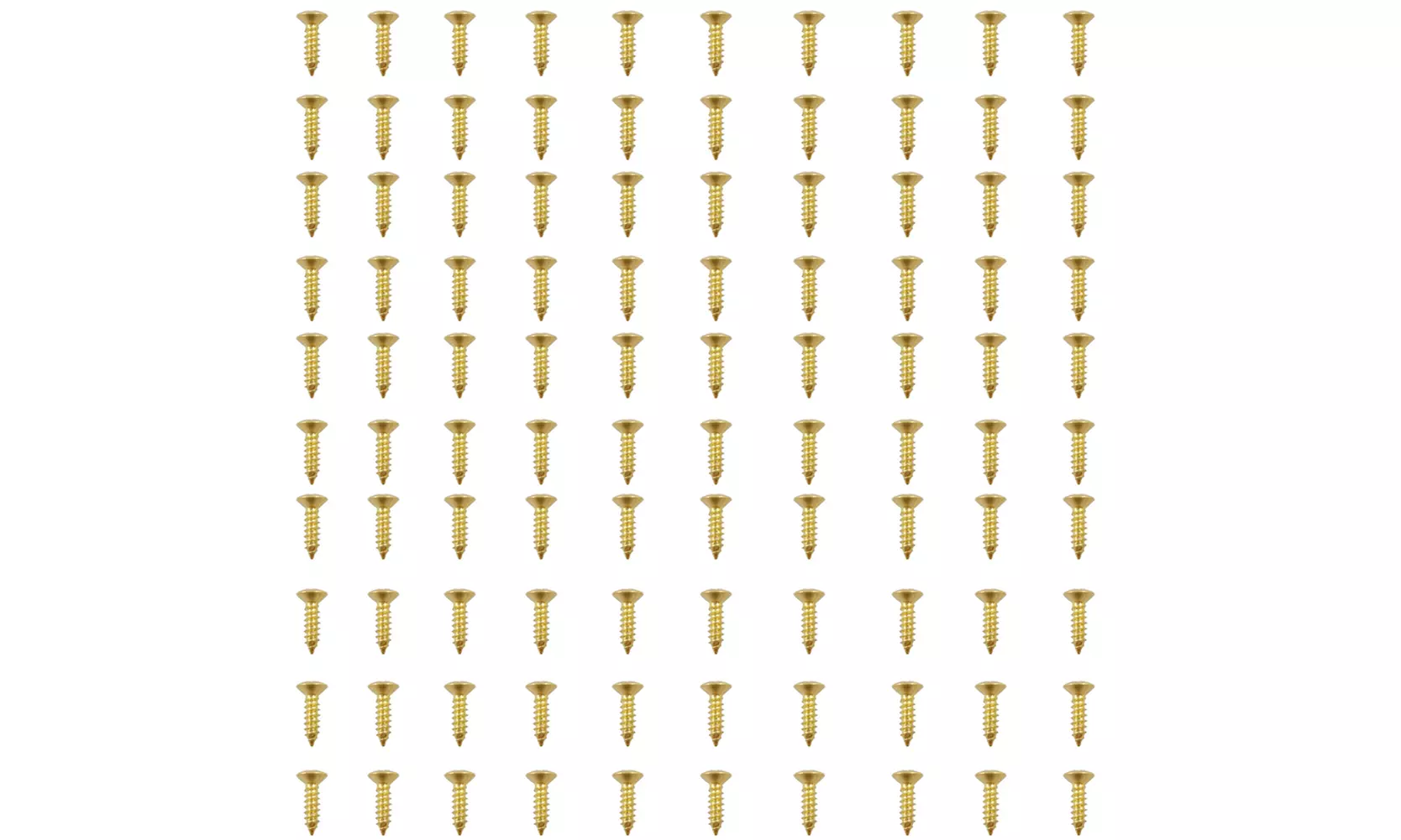 100 or 200 Packs of Guitar Pickguard Screws for Strat Tele Electric Guitar 