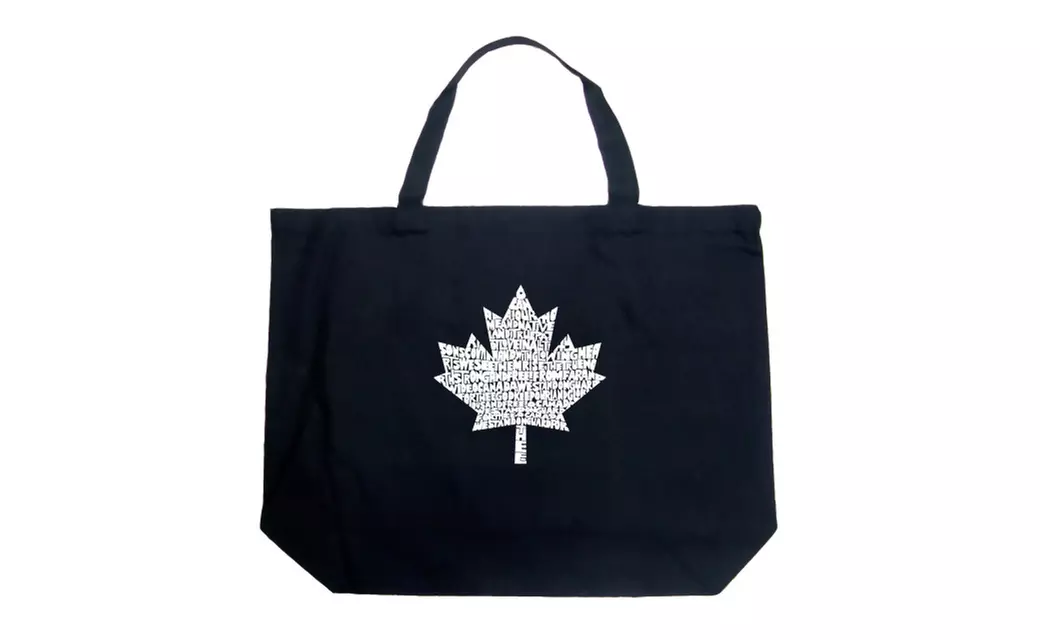 Large Tote Bag - CANADIAN NATIONAL ANTHEM - Primary Image