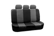 Premium Universal PU Faux Leather Car Rear Seat Covers - Second Medium