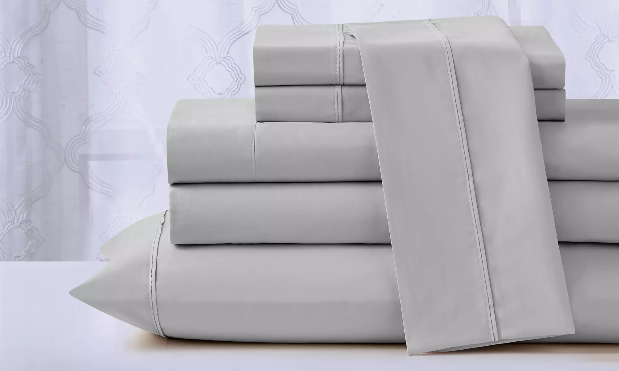  Kathy Ireland 6 Piece Cool Max Soft Sheet Set - 6 Colors