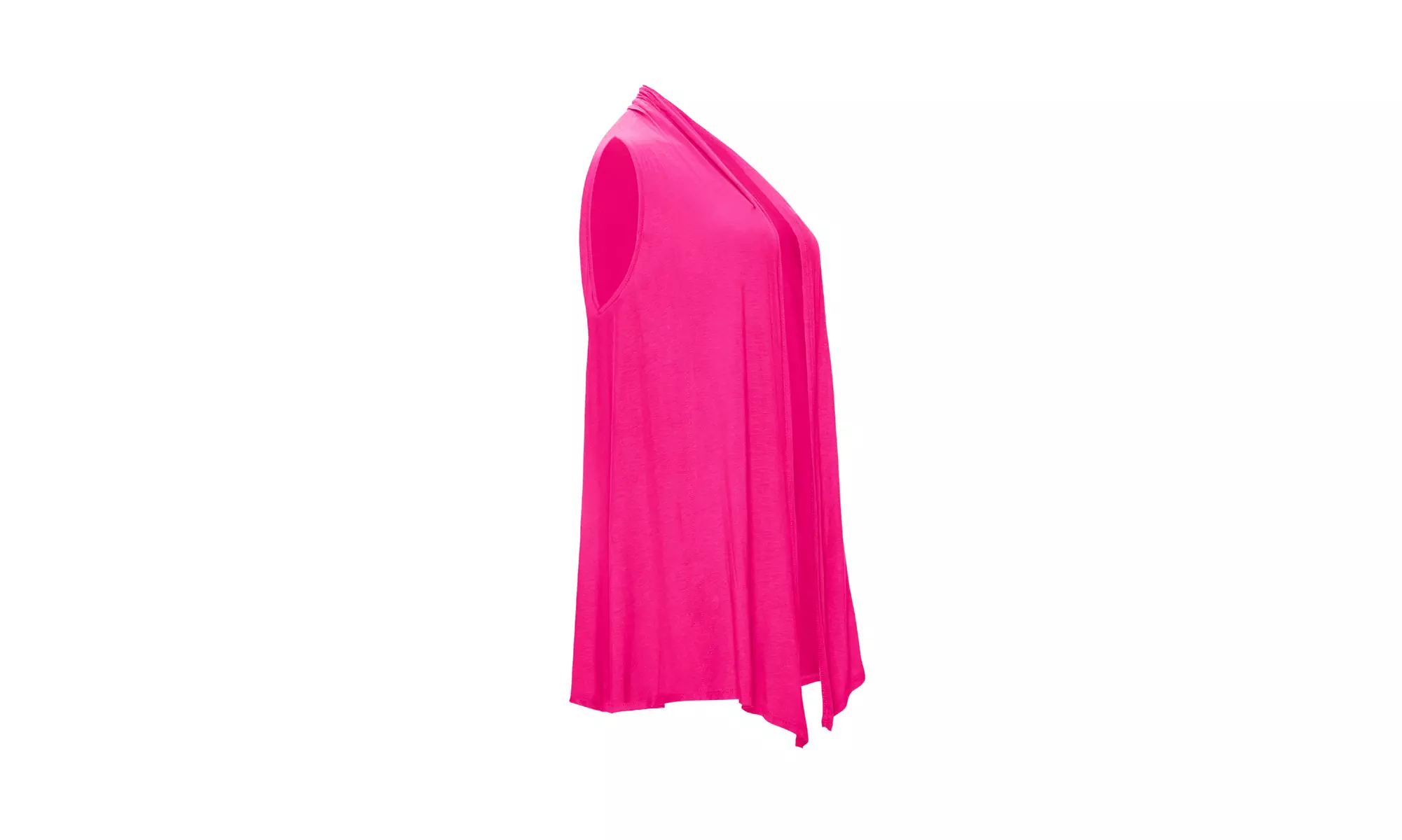 Women's Casual Solid Sleeveless Sweater Vest Cardigan