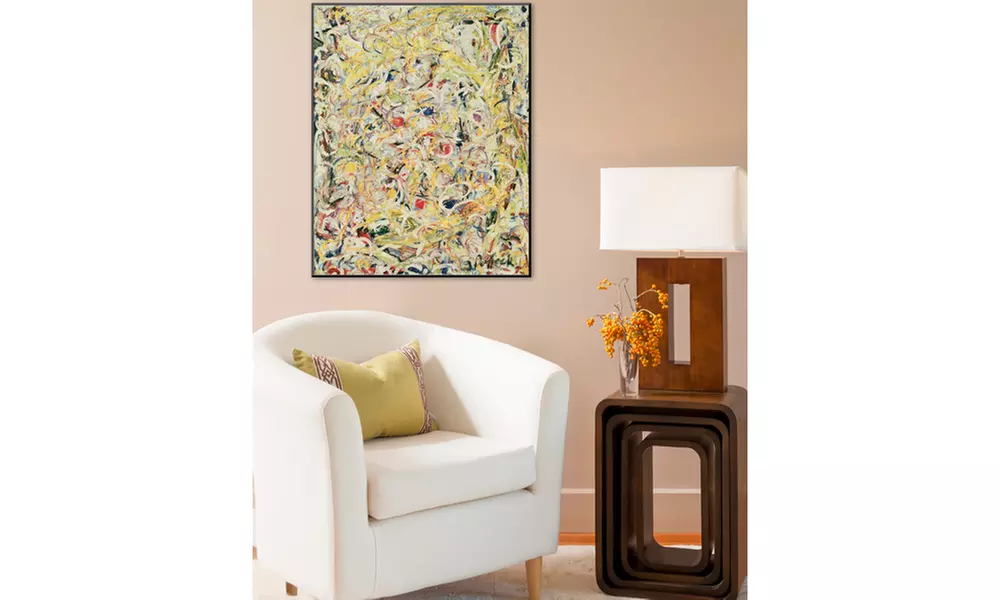 Shimmering Substance, c.1946 by Jackson Pollock - Second Medium