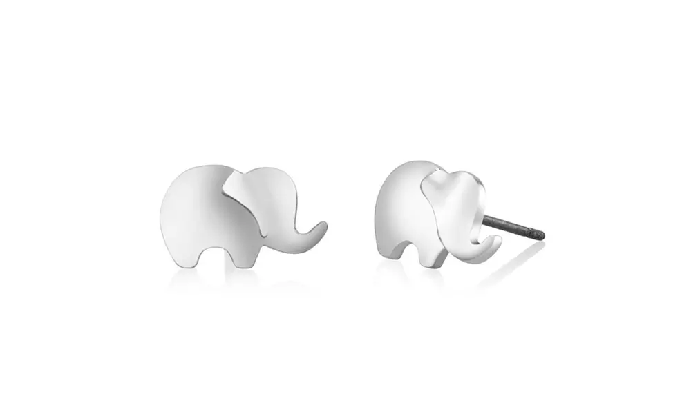 Elephant Stud Earrings - Primary Image
