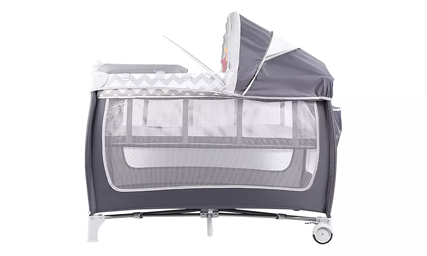 BabyLuv Baby Crib Pack 'n Play Play Yard Bedside Bassinet Baby Nursery Center - Second Medium