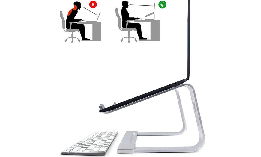 computer elevator stand