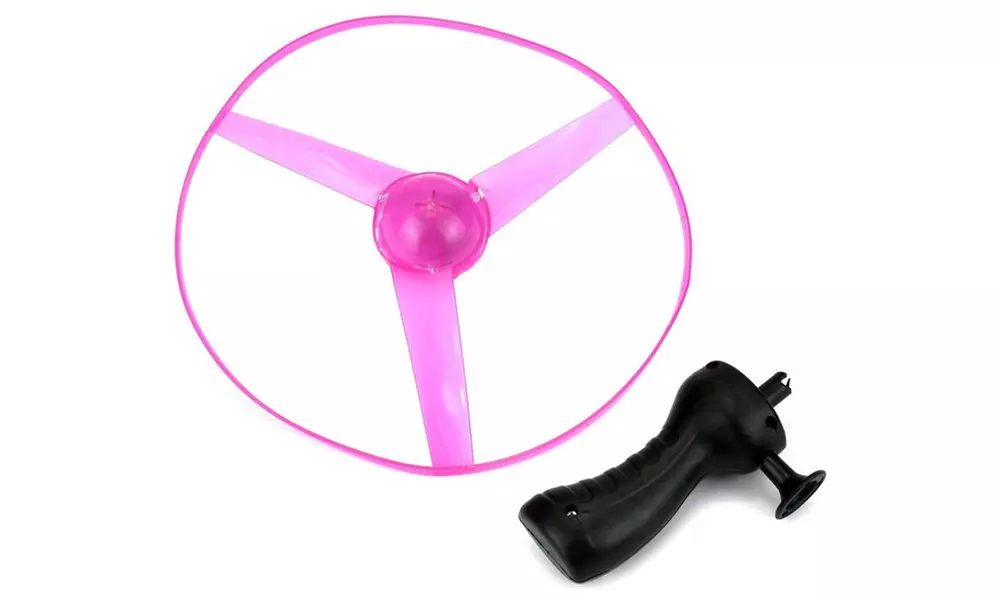 Set of 12 VT Flying Spinning Saucer Toy Flying Disc Playsets (Colors May Vary) - Second Medium