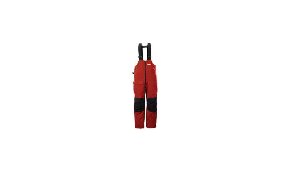 Frabill F2 Surge Rainsuit Bib - Red - MED - Primary Image