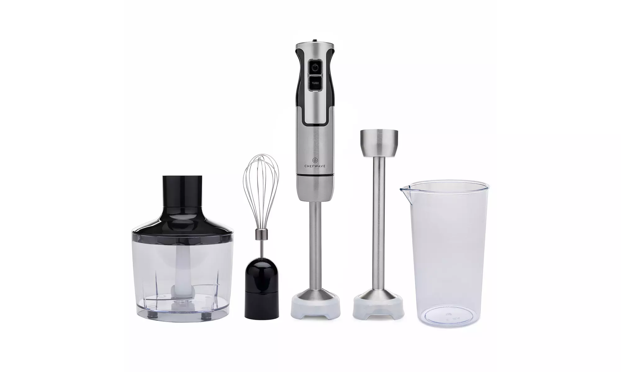 ChefWave 500-Watt 9-Speed Immersion Hand Blender with Various Attachments - Primary Image