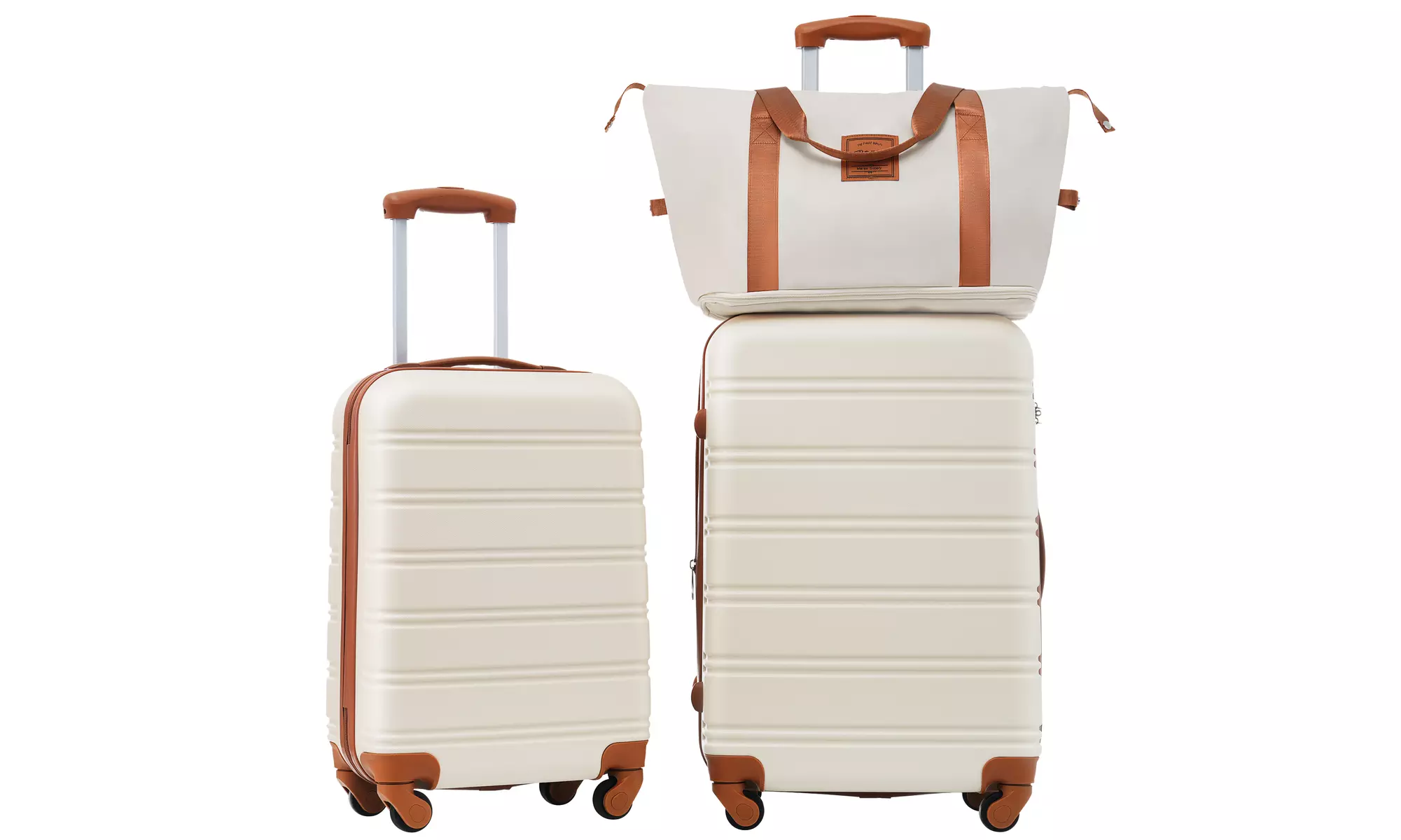  2pc Hardshell Luggage Set with Carry On Duffle Bag - Primary Image