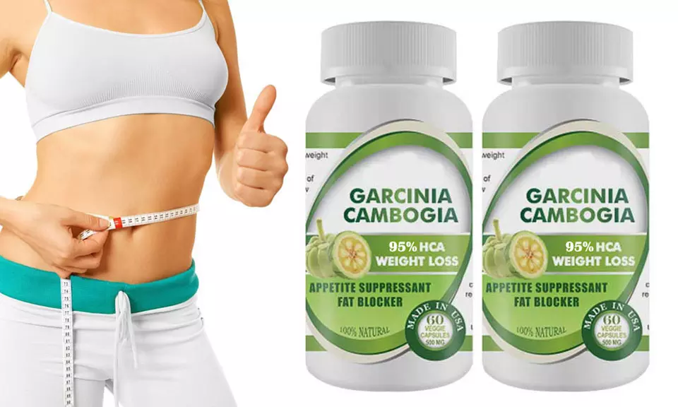 Pure Garcinia Extract Maximum Strength 95% HCA - 2 Bottles - Primary Image