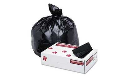 Jaguar Plastics G3858HBL Super Extra-Heavy Can Liners- 60 Gallon- 1.7mil- 38 x