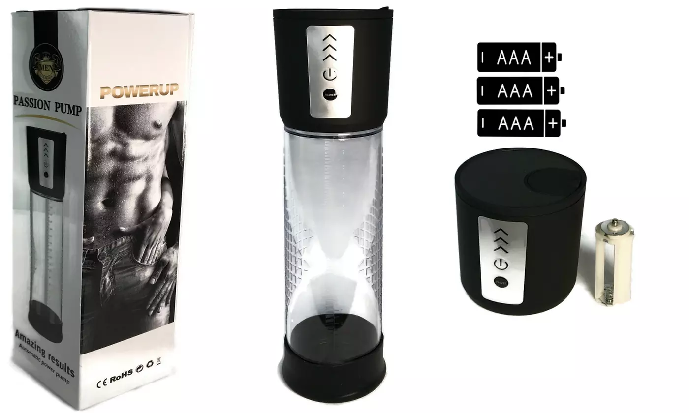 Automatic penis pump battery powered penis enlargement system Passion Pump - Primary Image