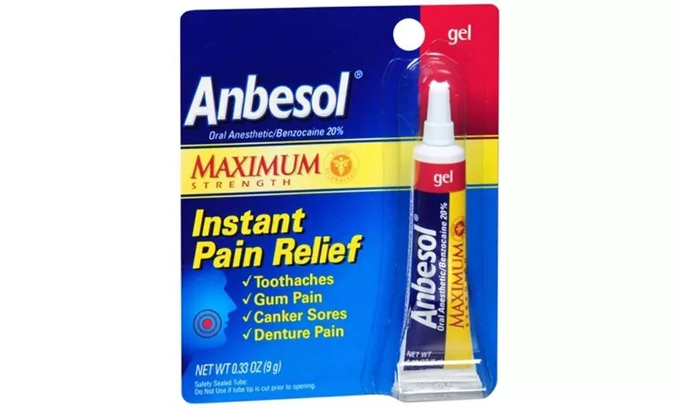 Anbesol Gel Maximum Strength 0.33 oz - Second Medium