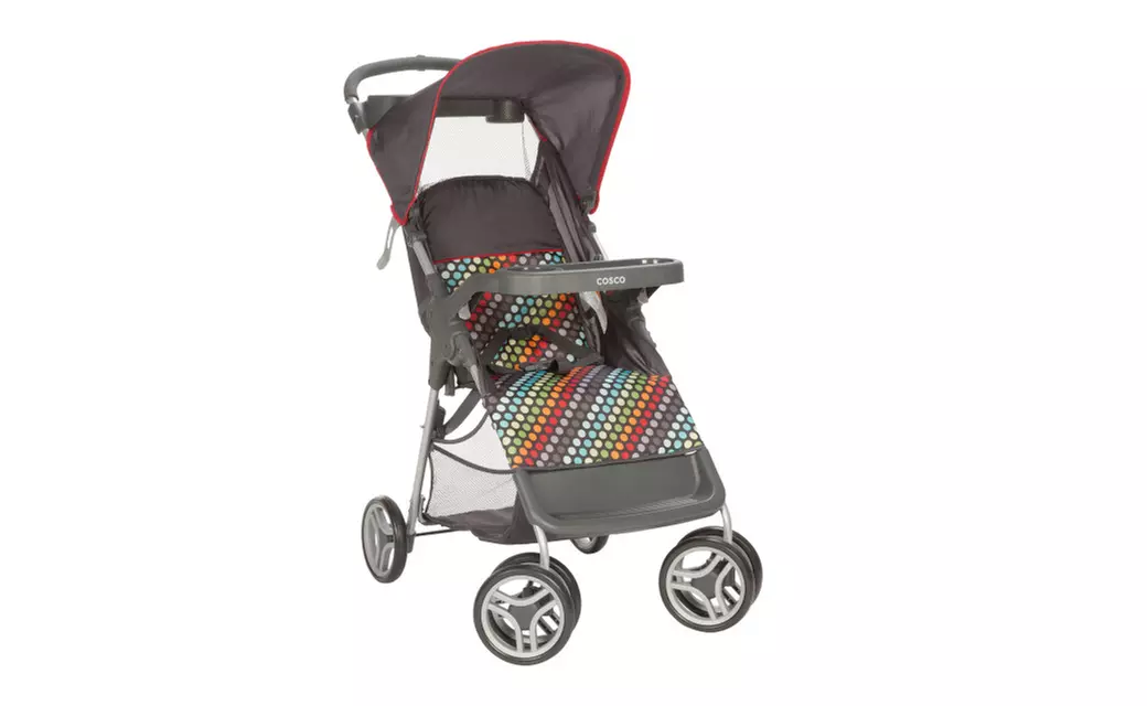Lift & Stroll Convenience Stroller Rainbow Dots - Primary Image
