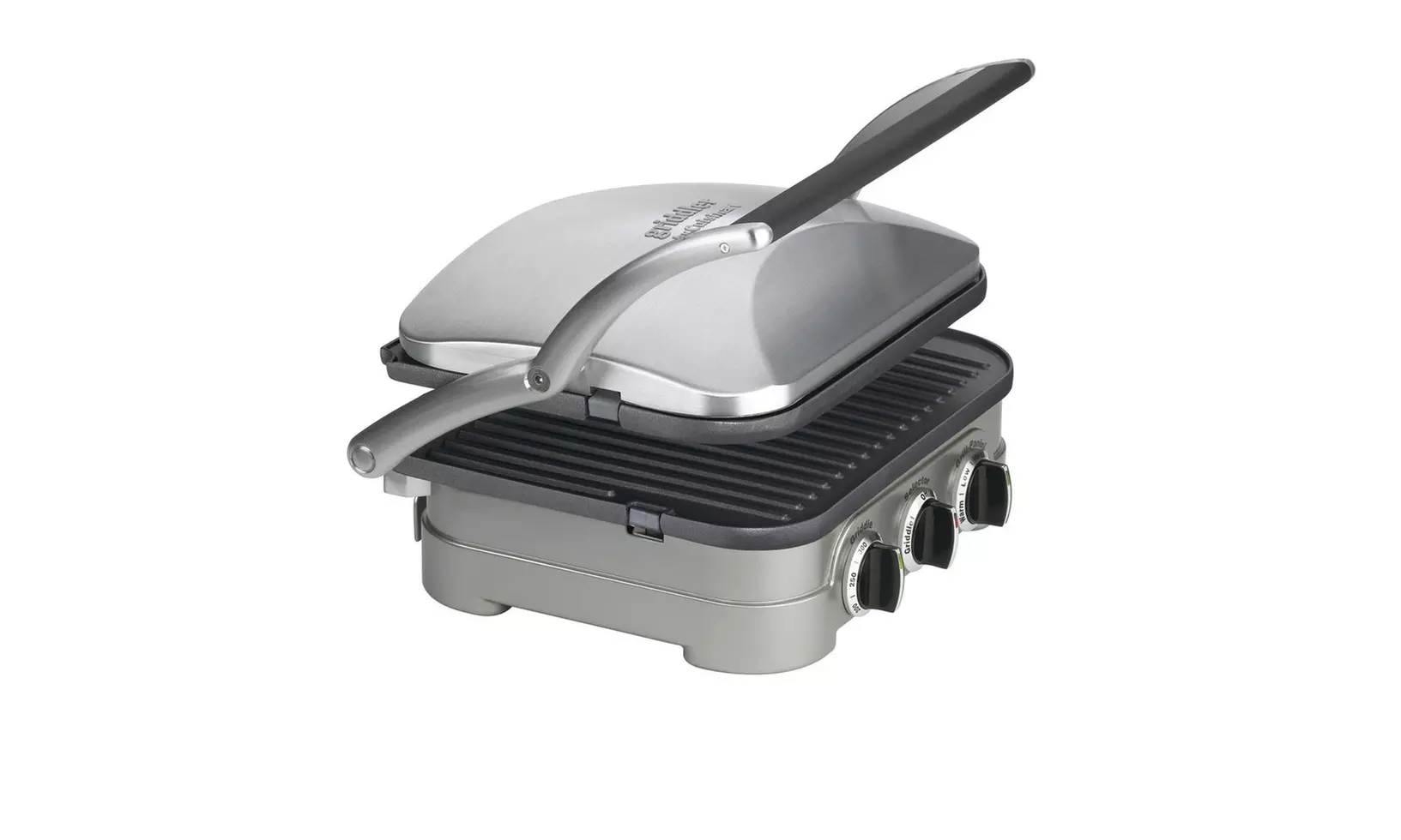 Cuisinart Griddler 4-in-1 Grill/Griddle & Panini - Stainless Steel - Primary Image