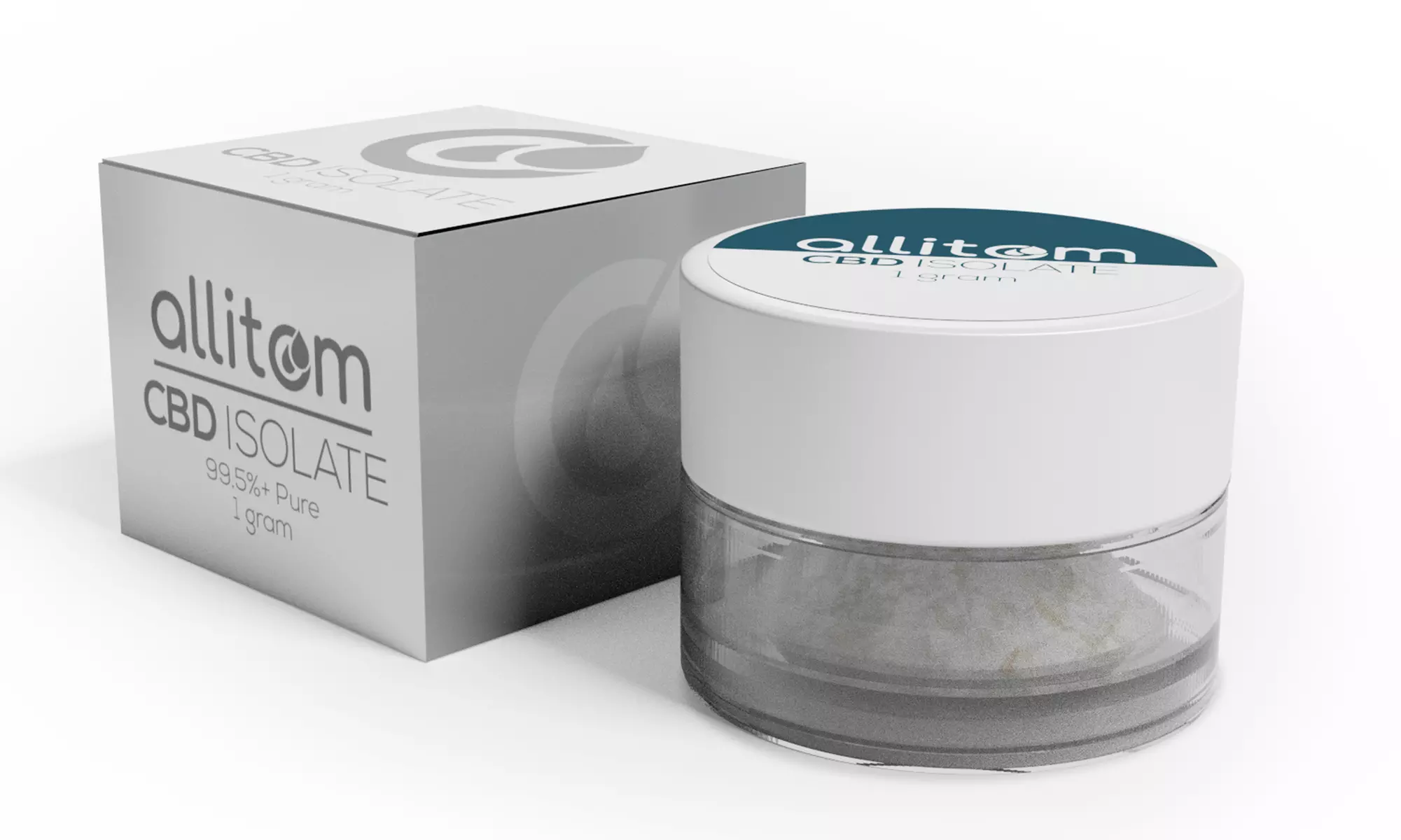 allitom PURE CBD Isolate Powder - Primary Image