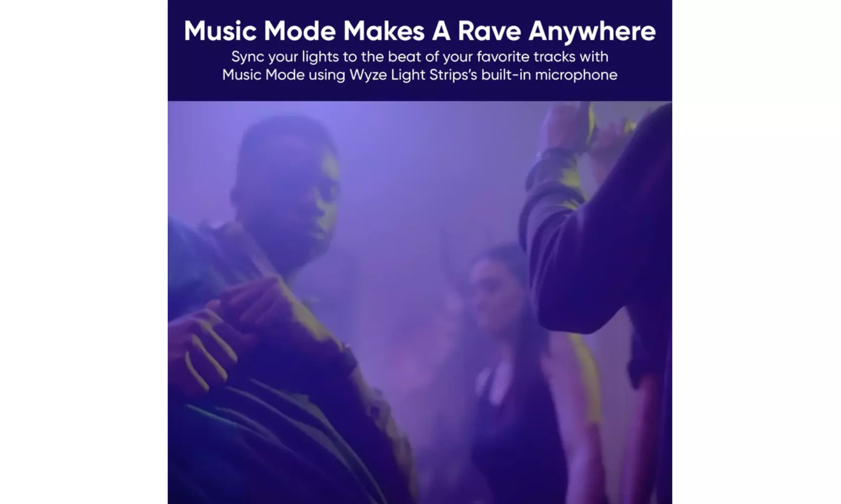 WYZE LED Light Strip Pro with App Control -16 Feet/32 Feet - A Grade Refurbished