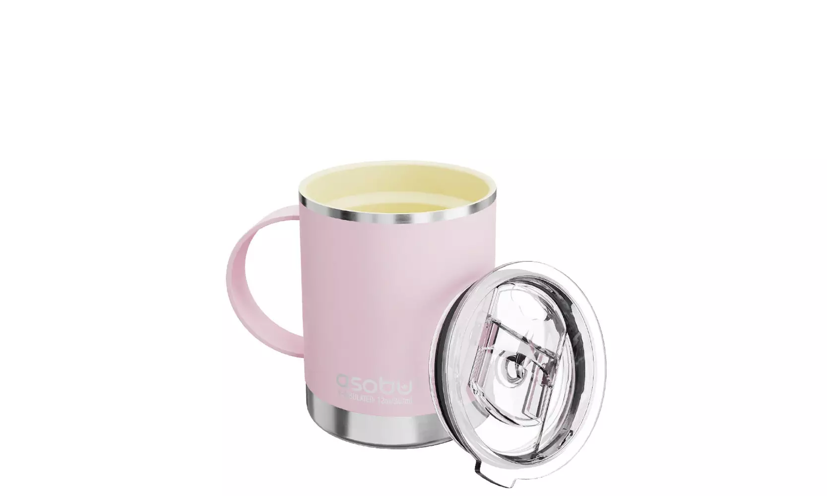 Asobu Ultimate Stainless Steel Ceramic Inner Coating Insulated Coffee Mug