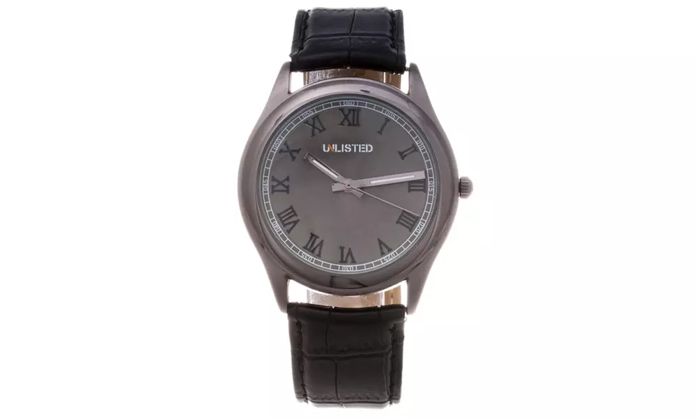 Unlisted by Kenneth Cole Men's Roman Numeral Dial Watch - Primary Image