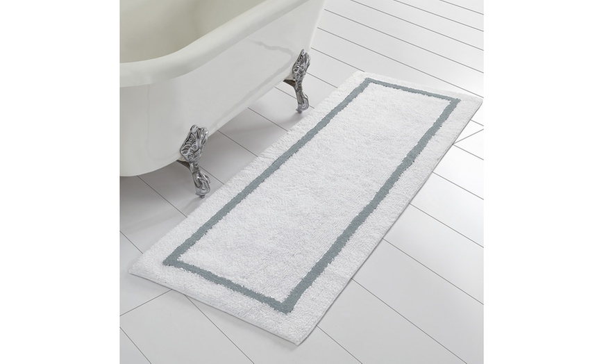 100 Cotton 22x60 Reversible Bath Runner Rug Groupon   C870x524 